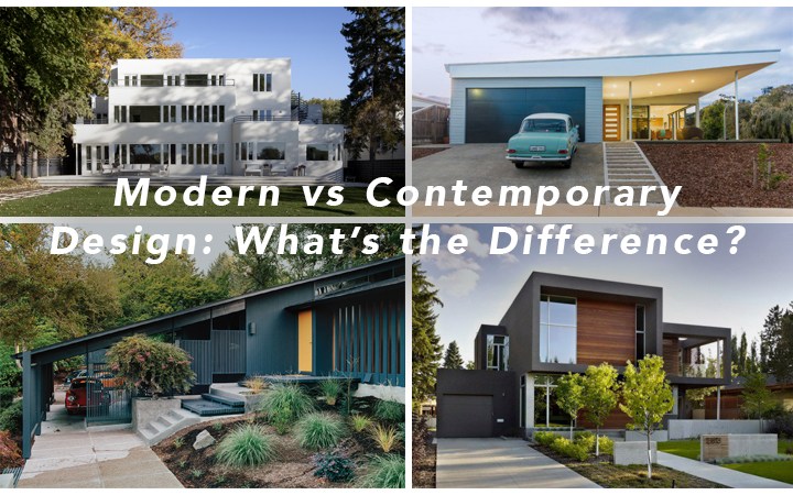 Modern vs contemporary