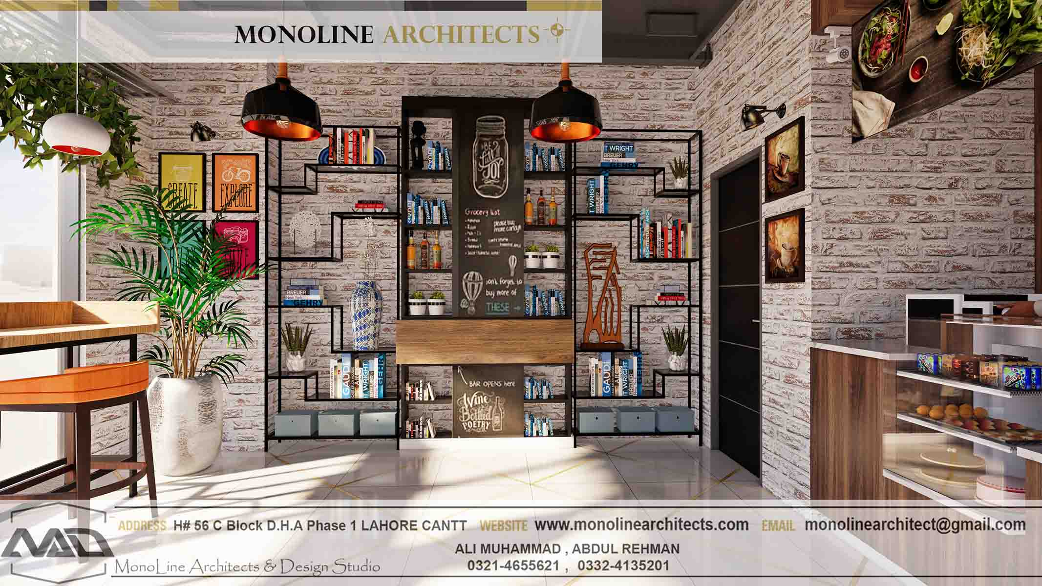 Dubai Cafe 4 by monoline architects